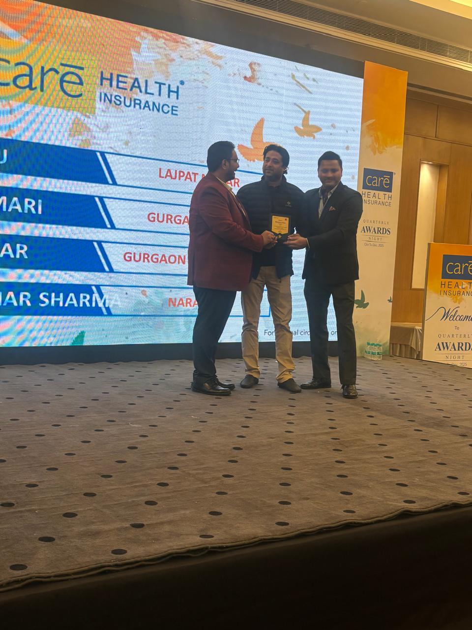 Care Health Insurance Quarterly Awards Night 2025